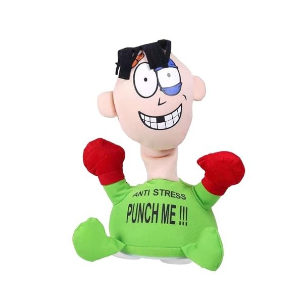 Poupée En Peluche Anti-stress Punch Me, Pauvre Gars Avec Un Nez Meurtri Et Un Visage Enflé, Jouet Doux Pour Soulager Le Stres