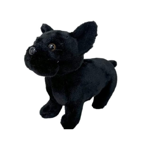 NEFLUM Bouledogue en peluche | Jouet en peluche mignon de 16 cm pour chiens | Jouet en peluche doux pour enfants filles, garç