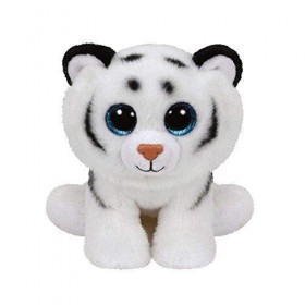 Ty - Beanie Babies - Peluche Tundra Le Tigre 15 cm