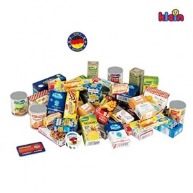 Theo Klein- Kit en Ligne daccessoires pour supermarché avec des Produits français, 7206, Mulitcolor