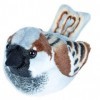 Wild Republic Moineau Domestique, Animal en Peluche avec Son, Cadeaux pour Enfants, 13 cm