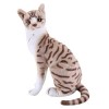 Uposao 30cm Animal en Peluche de Chat RéAliste Mignon Simulation en Peluche en Peluche Chats Jouets Chat PoupéEs Table DéCor 