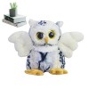 Ziurmut Hibou en Peluche, Adorable Hibou en Peluche, Hibou Gris, Hibou en Peluche, Hibou Gris à câliner, Main Ouverte, Hibou 