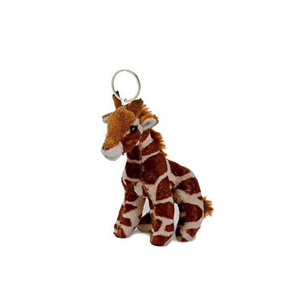 Wwf - 15205025 - Peluche - Porte Clé Girafe - 10 cm