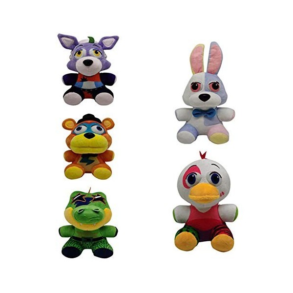 Five Nights at Freddys Security Breach Plush Foxy Bonnie Chica Sister Location Figures FNAF plushies Peluche Kawaii Peluche 