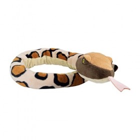 Deluxebase EcoBuddiez Sssnakes - Python Birman de Petite Peluche à Suspendre fabriquée en Bouteilles Plastique recyclées. Jou