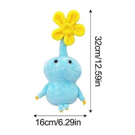 HABURN Pik-Min Plush, 2023 NewCreative Ice Pik-Min Plushies Toy for Game Fans Gift, Pik-Min Stuffed Doll Peluche, Jeu Poupées