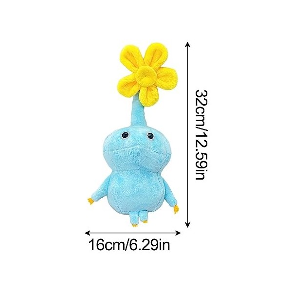 HABURN Pik-Min Plush, 2023 NewCreative Ice Pik-Min Plushies Toy for Game Fans Gift, Pik-Min Stuffed Doll Peluche, Jeu Poupées