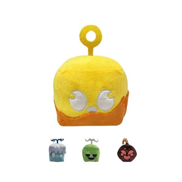 Lembeauty Jouet Peluche Blox Fruits | Poupée Peluche Blox Fruits | Oreiller Peluche Blox Fruits Doux Et Moelleux | Cadeau da