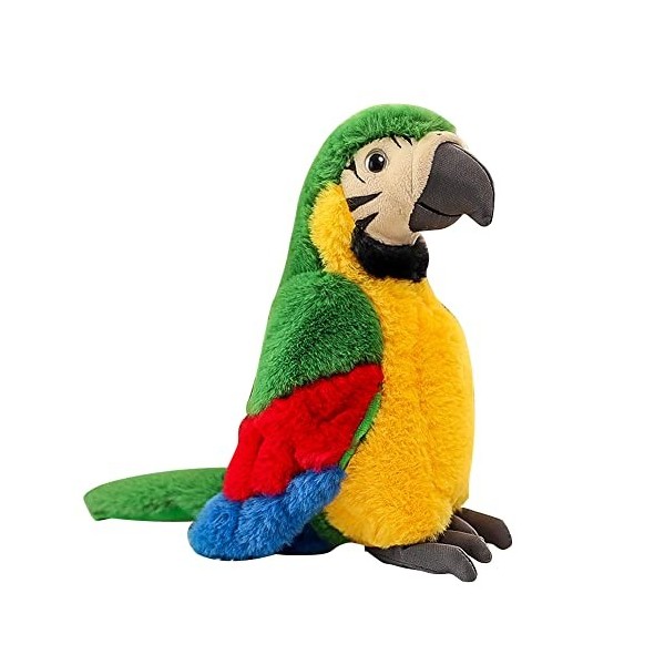 Peluche Pappagallo Peter 20 Cm - Morbido Giocattolo Inware In Poliestere, Lavabile, Adatto A Tutte Le Età