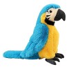 Perroquet Peluche Simulation Animaux Poupée Perroquet en Peluche Mini Aras Perroquet 25CM Oiseau en Peluche Mignon Douce Conf