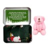 Teddys de Noël dans une boîte de poche | Boîte à jouets personnalisée Little Pocket Bear | Poupée anti-inquiétudes pour anti-