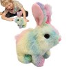 HANWEN Animal en Peluche Lapin Qui Marche | Jouet Parlant en Peluche | Jouet animé Lapin électrique, Jouets musicaux interact