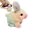 HANWEN Animal en Peluche Lapin Qui Marche | Jouet Parlant en Peluche | Jouet animé Lapin électrique, Jouets musicaux interact