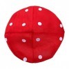 Costume en Peluche Chapeau Chapeau en Forme de Rouge en Peluche pour Enfants ou Adultes Décoration De Champignons