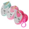 Totority 3 Pièces Porte-monnaie Licorne Bracelets En Peluche Animaux Bracelets De Claquement Danimaux En Peluche Bracelet Li