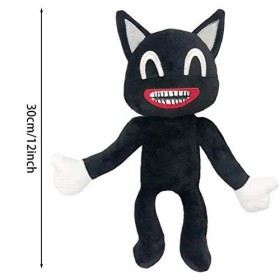 SHARRA Jouet en Peluche, 30cm poupée en Peluche animé Chat en Peluche Doux et étreignant Anime Chat en Peluche Jouet décorati