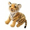 Jouet Réaliste Tigre En Peluche En Peluche Jouet Durable En Peluche Animal Tigre Nouvel an Pour Les Tout-petits