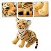 Jouet Réaliste Tigre En Peluche En Peluche Jouet Durable En Peluche Animal Tigre Nouvel an Pour Les Tout-petits