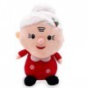 Babioms Peluche Santa Clause Poupée Noël, Peluche Bonhomme de Neige, Wapiti en Peluche, Peluche en Peluche Santa, Cadeaux Dan