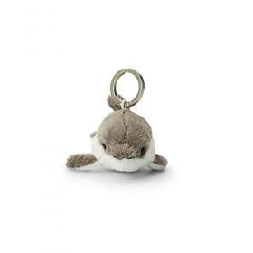 Wwf - 15205037 - Peluche - Porte Clé Dauphin - 10 cm - Gris