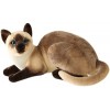 elemhome Jouets en peluche en forme de tigre, animaux en peluche, animaux en peluche, réalistes, petits chats mignons en pelu