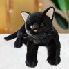 Zceplem Jouet en Peluche Chat Noir - Chatons en Peluche 12 Pouces pour bébés Filles garçons | Jouet en Peluche Chaton Mignon,