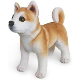 NGUMMS Corgi Plush Oreiller Shiba Inu Étreindre Oreiller Peluche Doux Peluche Shiba Inu Endormi Confort Coussin Jouet Moelleu