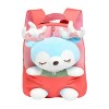 Bavokon Sac à dos en peluche,Sac à dos en peluche pour animaux en peluche Little Doll - Sac à bandoulière préscolaire voyage 