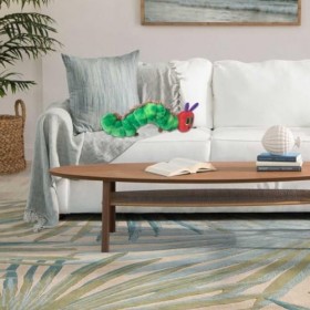 Uposao Peluche The Very Hungry Caterpillar - 40 cm - Cadeau pour les garçons et les filles - Pour jouer avec imagination