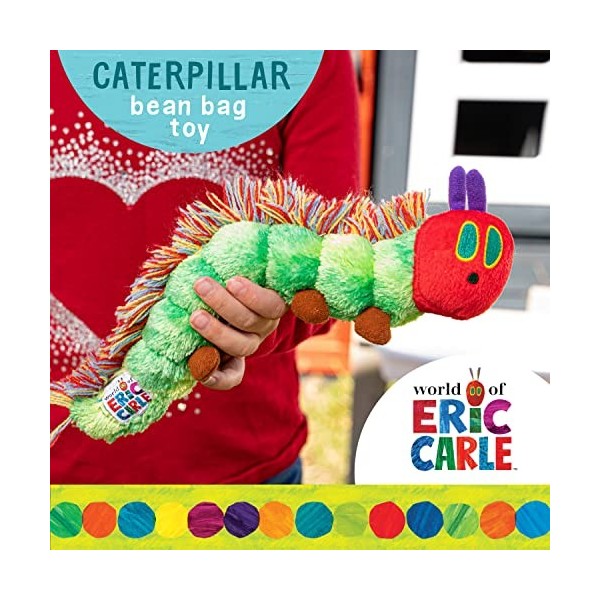 Joy Toy 962110 - Peluche Little Caterpillar Nimmersatt 26 cm