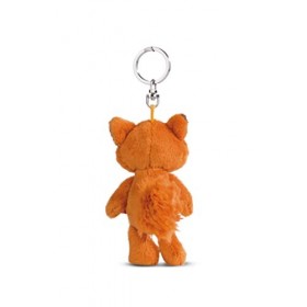 NICI Renard Fridalie 10&nbsp;cm Orange-Pendentif Animal câlin Durable lanière, Anneau Porte-clés, 49140