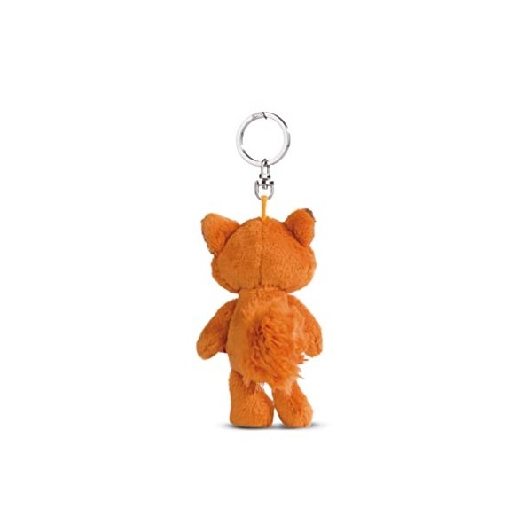 NICI Renard Fridalie 10 cm Orange-Pendentif Animal câlin Durable lanière, Anneau Porte-clés, 49140