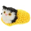 Vaguelly Ornements De Chat Animal en Peluche Chaton Endormi en Pantoufle Animaux en Peluche De Chat Jouets De Couchage Réalis