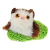 Vaguelly Ornements De Chat Animal en Peluche Chaton Endormi en Pantoufle Animaux en Peluche De Chat Jouets De Couchage Réalis