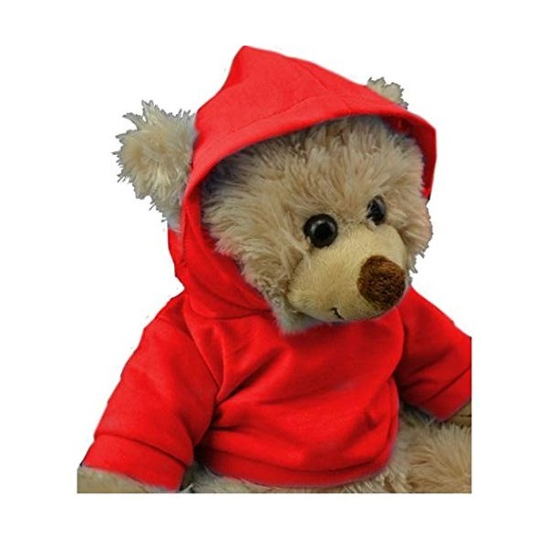 Stuffems Toy Shop Rouge à Capuche T-Ours en Peluche Vêtements Convient Plus 14 « -18 » Build-a-Bear et Faire Vos Propres Anim