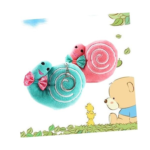 GALPADA 2 Pièces Jouets En Peluche Porte-clés Jouets Suspendus En Peluche Enfant Pendentif Mignonne