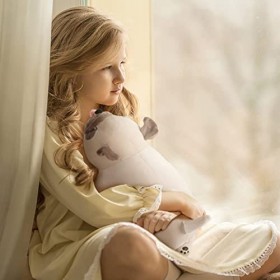 Spring Country Bulldog Jouet en peluche, 50,8 cm, oreiller en peluche, coussin doux et moelleux pour chiot – Cadeau pour tous