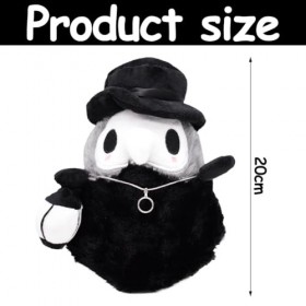 RLokK Jouet en Peluche Corbeau De La Peste, 20 CM Mignon Doux Moelleux Médecin De La Peste Poupée, Effrayant Lumineux Corbeau