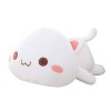 Uposao 35cm Chat en Peluche Kawaii couché Chat Animal Peluche Coussin Jouet Cadeau pour Enfants Filles garçons Coussin de Mou