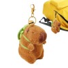 Porte-clés en peluche Capybara | 1/3 Pcs Capybara Peluches Poupée | Porte-clés mignon en peluche Capybara en peluche | Figuri