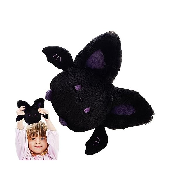 BBAUER Animal en Peluche Chauve-Souris,Poupées doreiller Anime en Peluche dhalloween - Peluche dhalloween de Dessin animé 