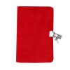 MOTT Carnet de notes en peluche douce pour fille, format A5, verrouillable, journal intime moelleux, carnet de voyage, carnet