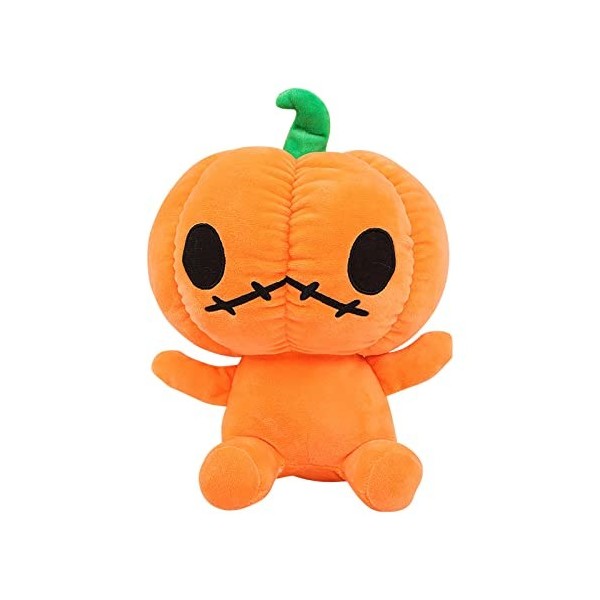 Costume dHalloween pour femme Costume de sorcière diable Y27K citrouille peluche douce citrouille légumes Halloween décorati