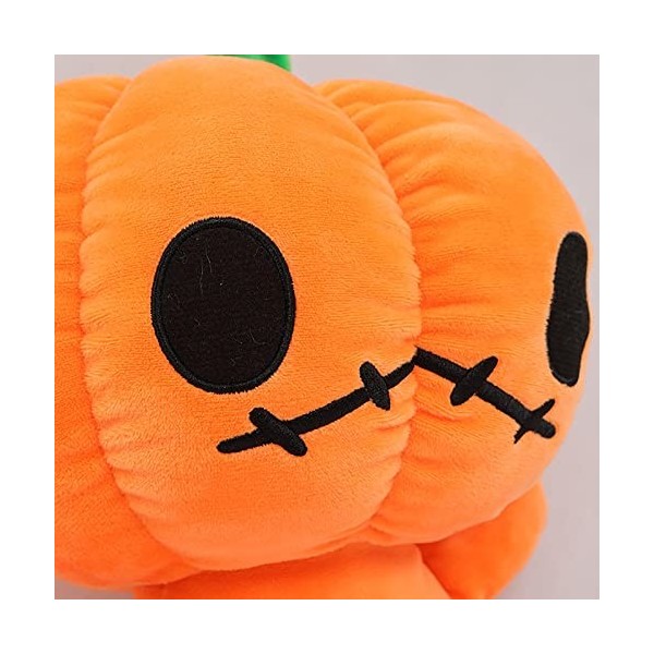 Costume dHalloween pour femme Costume de sorcière diable Y27K citrouille peluche douce citrouille légumes Halloween décorati