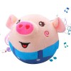 Jouet en peluche en forme danimal parlant – Jouet en peluche douce et chantante en forme de cochon parlant en peluche pour p