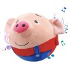 Jouet en peluche en forme danimal parlant – Jouet en peluche douce et chantante en forme de cochon parlant en peluche pour p