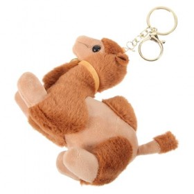 ERINGOGO Chameau En Peluche Poupée En Peluche Porte-Clés Poupée De Chameau Jouet En Peluche De Chameau Pendentifs DAnimaux E