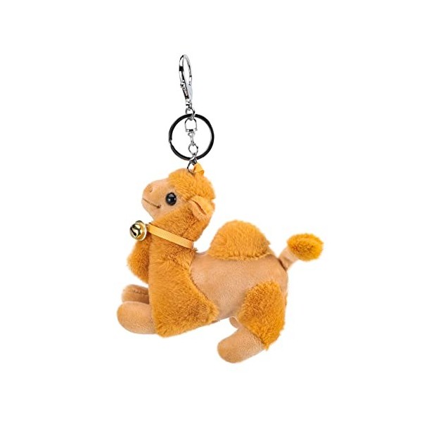 ERINGOGO Chameau En Peluche Poupée En Peluche Porte-Clés Poupée De Chameau Jouet En Peluche De Chameau Pendentifs DAnimaux E