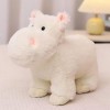 cypreason Peluche Hippopotame - Poupée Hippopotame en Peluche Moelleuse,Jouet Animal Mignon pour pour étreindre accompagnant 